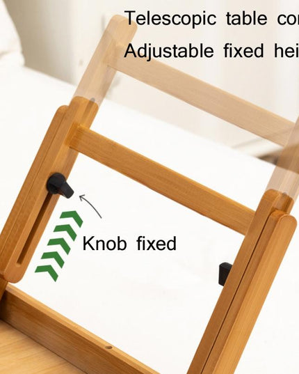 Adjustable Folding Laptop Desk For Dorm Or Study - Compact Design-1915197850803900420