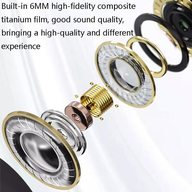 Wireless Sports Bluetooth Earphones - Semi-In-Ear 5.1 Game Skin Colour-1915196515614330883