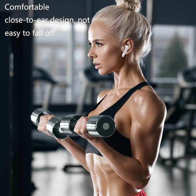 Wireless In-Ear Earphone With Touch Control And Led Display - Bluetooth 5.0 - White-1915196695541583878