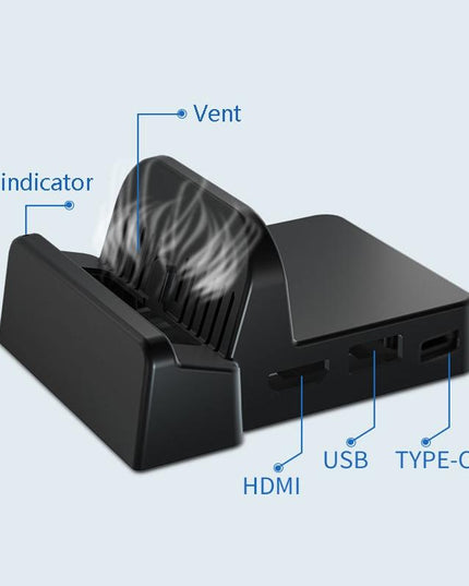 Compact Cooling Stand For Nintendo Switch - Portable-1915197135859617794