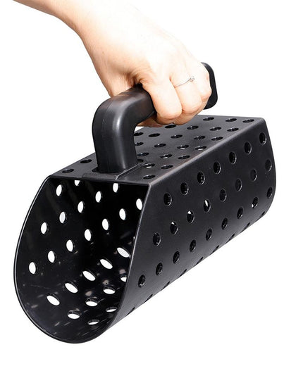 Black Metal Detector Scoop And Shovel Set For Digging-1922443426377371651