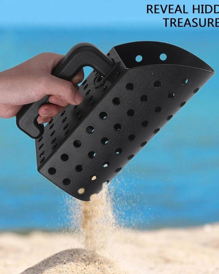 Black Metal Detector Scoop And Shovel Set For Digging-1922443426377371654