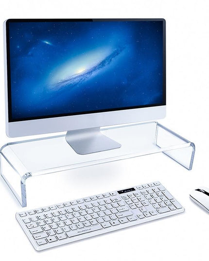 Set Of 2 Acrylic Desktop Monitor Stands-1915197856172609536