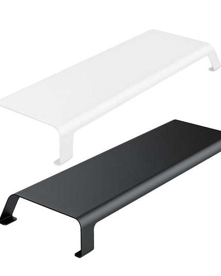 White Monitor Riser Bracket - Space-Saving-1915196687522074625