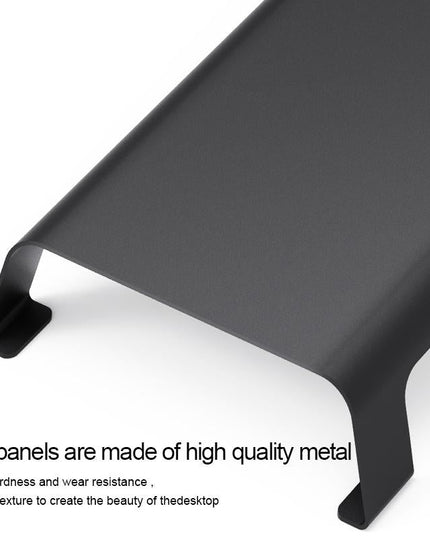 White Monitor Riser Bracket - Space-Saving-1915196687522074626