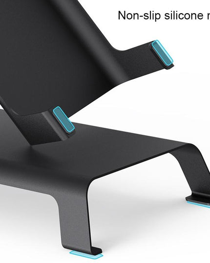 White Monitor Riser Bracket - Space-Saving-1915196687522074627