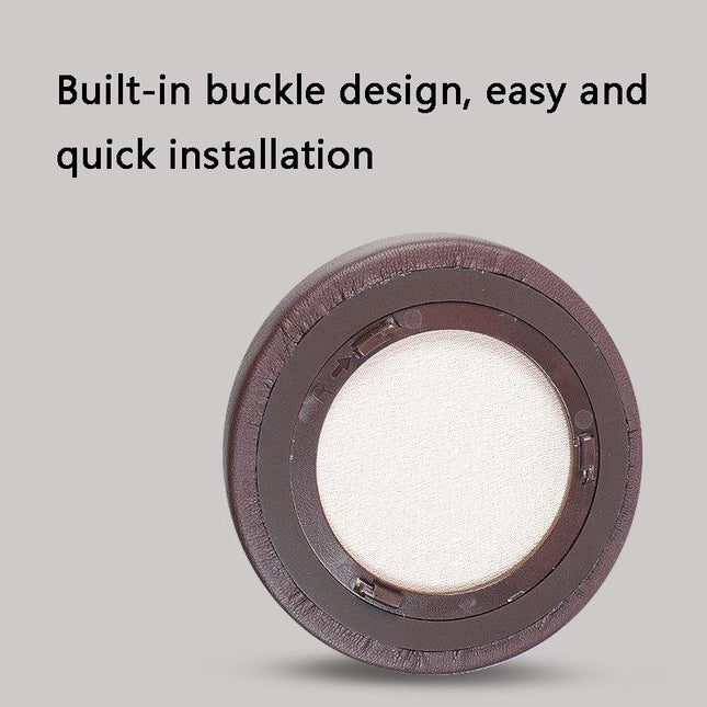 Black Lambskin Headset Earmuffs For Corsair Virtuoso Rgb - 2 Pack-1915197649863184388