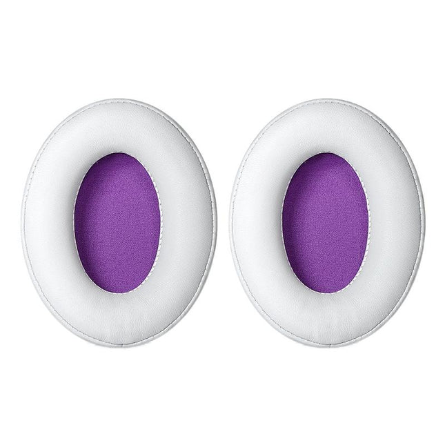 2-Pack Headset Earmuffs For Kingston Hyperx Cloud Ii - White & Purple Lambskin-1915197472897110016