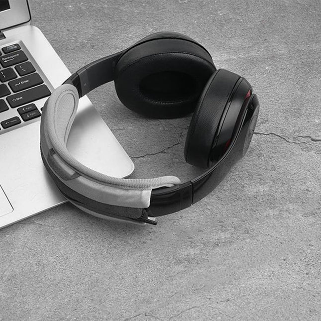 2-Pack Protein Skin Headset Earmuffs For Audio-Technica Ath-Sr30Bt - Black-1915196952920854532