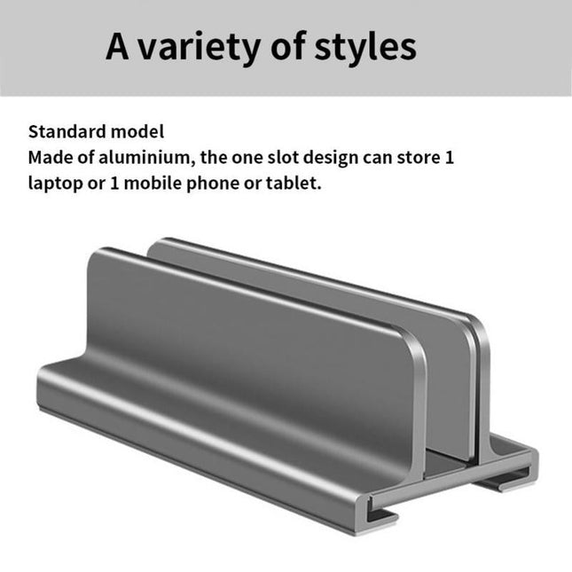 Versatile Aluminum Laptop Tablet Phone Stand - Compact Design-1915197849201676291