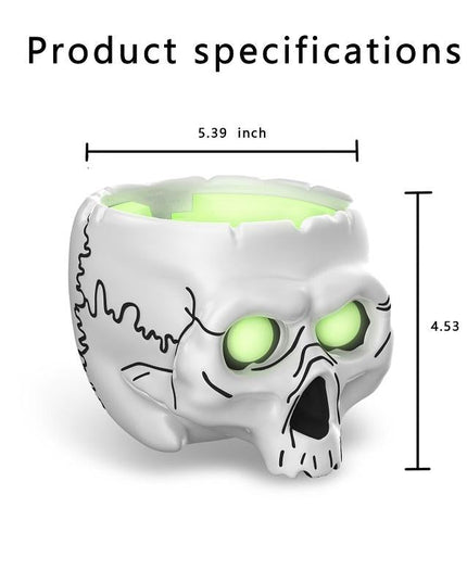 5-Piece Skull Desktop Stand For Apple Home Pod Mini - White-1915197131879223300