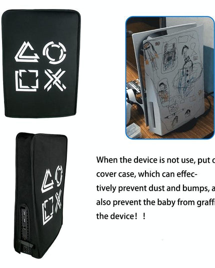 Ps5 Dust Cover - Protective Sleeve In Black-1915196903696502787