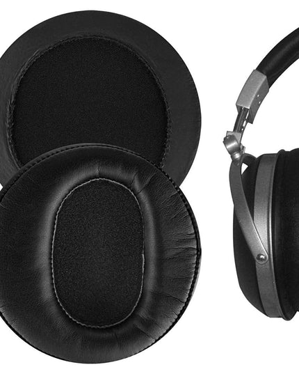 Black Sponge Earpads For Denon Ah-D2000 / D5000 / D7000 - 1 Pair-1915196906703818755