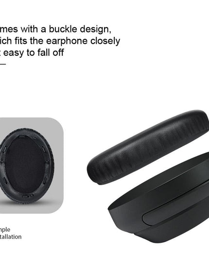 Blue Leather Earpads For Sony Wh-1000Xm4 - Set Of 2-1915197632448434179