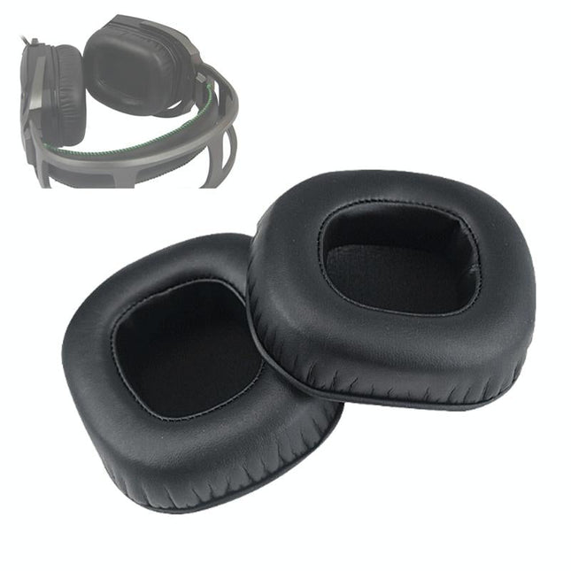 Pair Of Black Sponge Earpads For Razer Tiamat 7.1 Headset-1922443421356789760