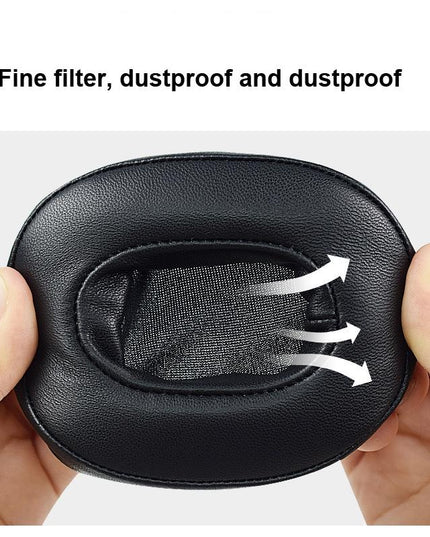 2-Pack Sheepskin Earmuffs For Audio-Technica Ath-M50 / M40 / M50X / Msr7 - Black-1915198312865206276