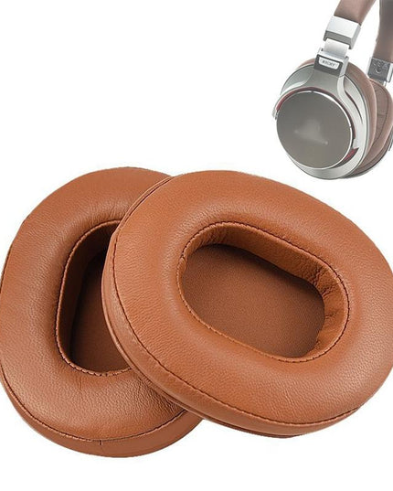 Pair Of Sheepskin-Khaki Audio-Technica Earmuffs For Ath-M50 / M40 / M50X / Msr7-1915197979317374981