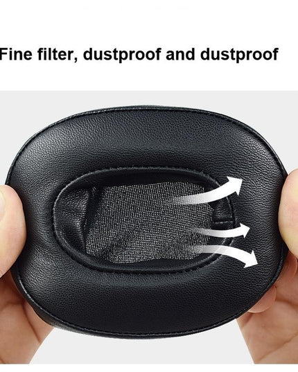 Black Velvet & Pu Headset Earmuffs For Audio-Technica Ath-M50X / M30X / M40X / M20X-1915197860400467970