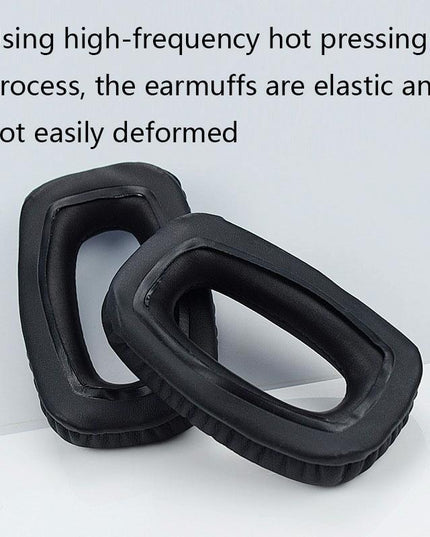 Black Sponge Earpads For Beyerdynamic Dt100 / Dt102 / Dt108 / Dt109 - 1 Pair-1915197127521341443