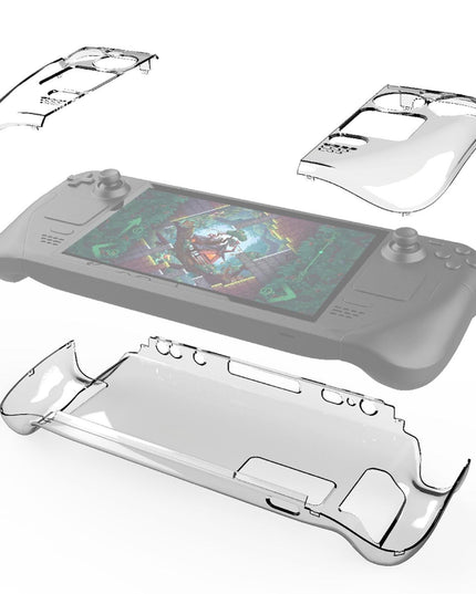 Crystal Hard Shell Case For Game Console - Split Design-1915197282245021696