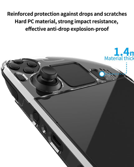 Crystal Hard Shell Case For Game Console - Split Design-1915197282245021699