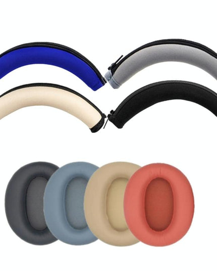 2-Pack Headset Earmuff Covers For Edifier W820Nb - Gray Headband-1915197447416713217