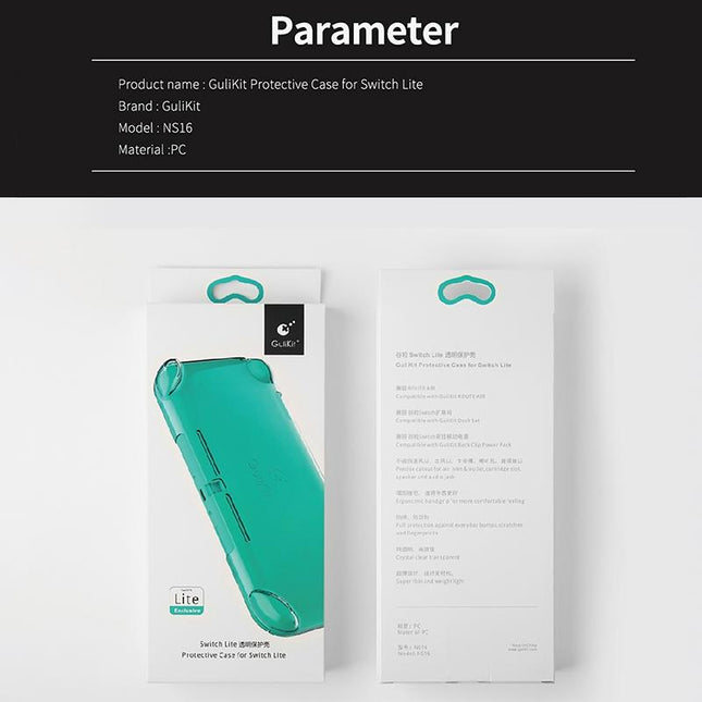 Protective Case For Nintendo Switch Lite - Clear-1915196851666161670
