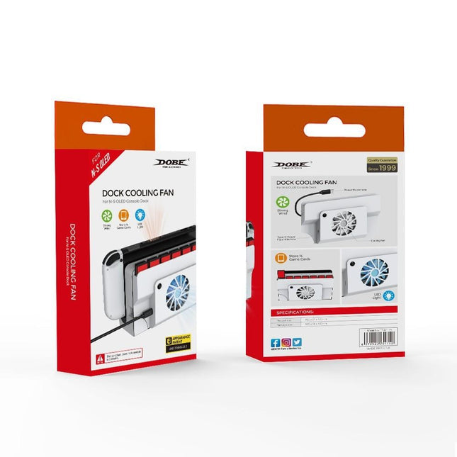 Oled Cooling Fan With Storage Slot For Switch - Compact Design-1915197555164188674