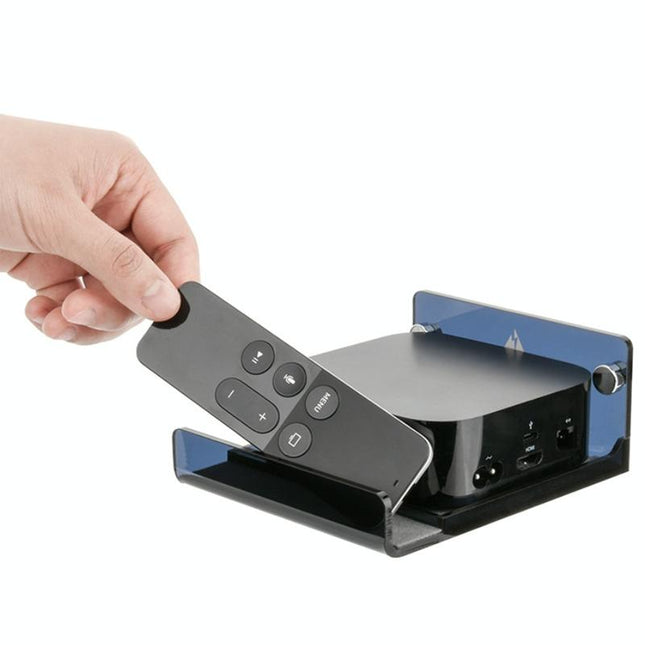 Wall Mount For Amazon Fire Tv - Half-Transparent Tea Black-1915196839871778822