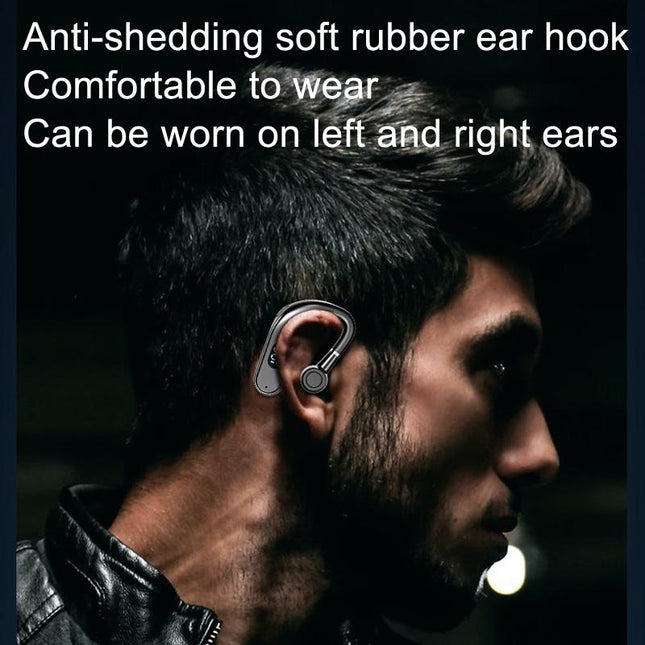 X5 Standard Bluetooth Hanging Ear Sports Headset With Digital Display-1915196936311410693