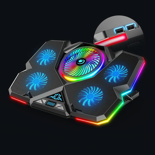 Usb Fan Cooler For Laptops - Touch Symphony Blue 5 Ports-1922443458346356737