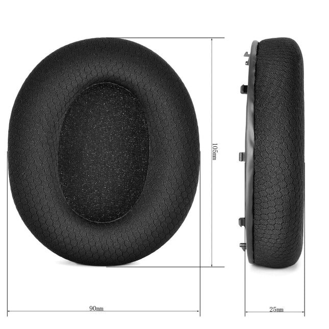 2-Pack Razer Blackshark V2 / V2 Pro Ear Pads - Football Net Sponge Cover-1915197693299396611