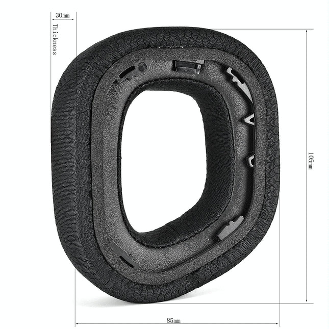 2-Pack Corsair Hs80 Rgb Headphone Earmuffs - Thick & Cozy-1915197949407793154