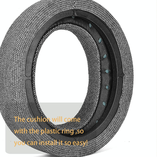 2-Pack Grey Linen Earpads For Corsair Pro Headsets-1915196920746348548