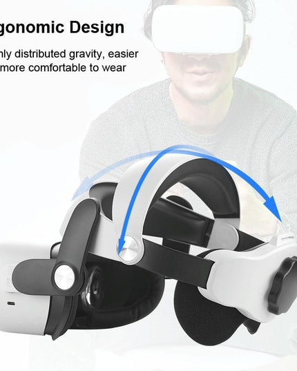 Adjustable Head Strap For Oculus Quest 2 - Universal Fit-1915197749272383490
