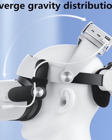 Head Strap Battery Holder For Meta Quest 2 - Compact And Convenient-1915198233097932802