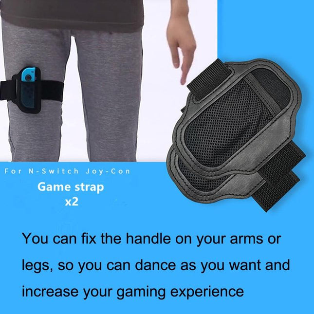 Versatile Grip And Strap Set For Nintendo Switch - 10 In 1-1915196915885150211