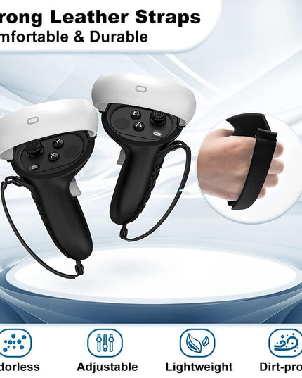 Protective Silicone Cover For Oculus Quest 2 - Anti Collision-1915196696162340868