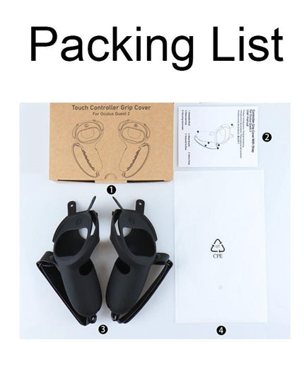 Protective Silicone Cover For Oculus Quest 2 - Anti Collision-1915196696162340870