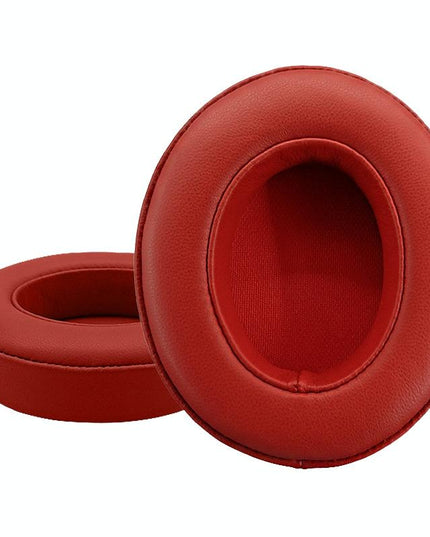 Breathable Leather Headphone Covers - 2 Pack For Beats Studio 2 / 3 - Red Sheepskin-1915197869904760838