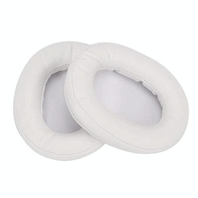 2-Pack Headset Earmuffs For Sony Mdr-7506 / V6 / 900St - White Stitching-1915197975735439360
