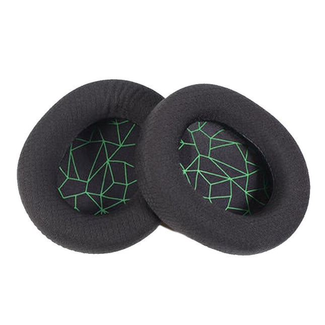 2-Pack Headset Earmuffs For Sony Mdr-7506 / V6 / 900St - Black / Green-1915197030326734853