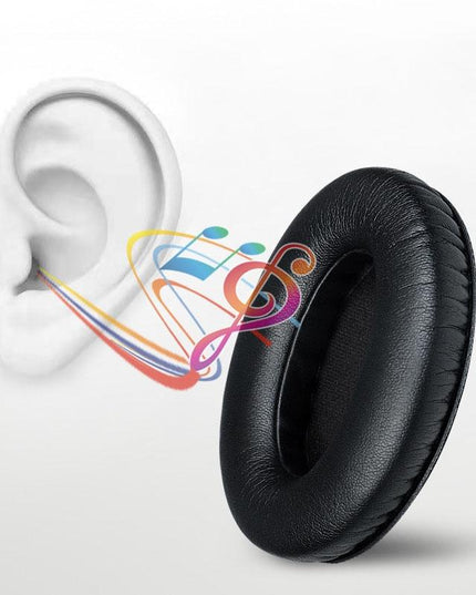 2-Pack Breathable Foam Headphone Earmuffs For Sennheiser Hd200 Pro-1915198276878077955