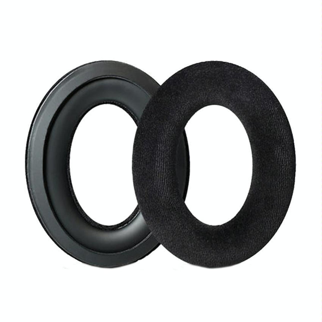 2-Pack Headset Earmuff Covers - Black Velvet For Sennheiser Pxc Series-1915198111177904133