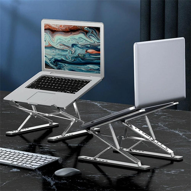 Foldable Aluminum Laptop Stand With Heat Dissipation-1915198116538224641