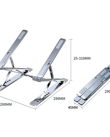 Foldable Aluminum Laptop Stand With Heat Dissipation-1915197971662770185