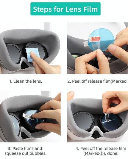 Pico 4 Vr Lens Panel Film Set - 2 Pairs-1915198236528873477