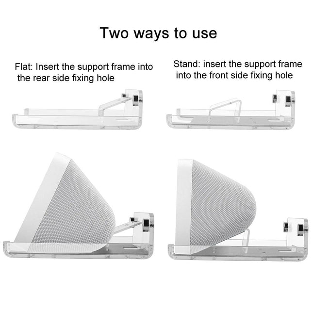 Wall Mount Audio Organizer For Amazon Echo Show 5 - 5.5-Inch Transparent-1915196870796382210