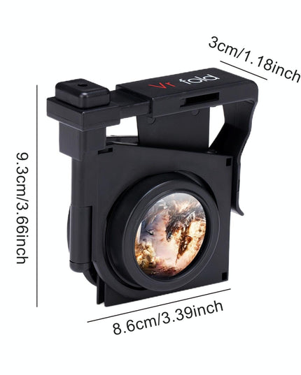 Portable Vr Headset - Foldable & Panoramic-1915196881848373249