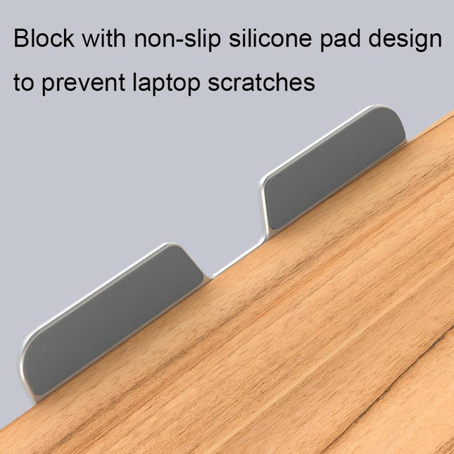 Adjustable Wooden Laptop Stand - Darkwood-1915196936886030340